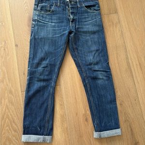 Men's Blue Selvedge Denim Jeans
